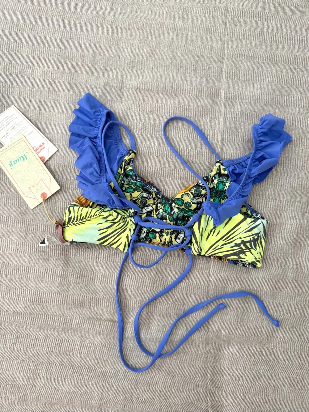 MAAJI Girls Bikini Top Reversible NEW